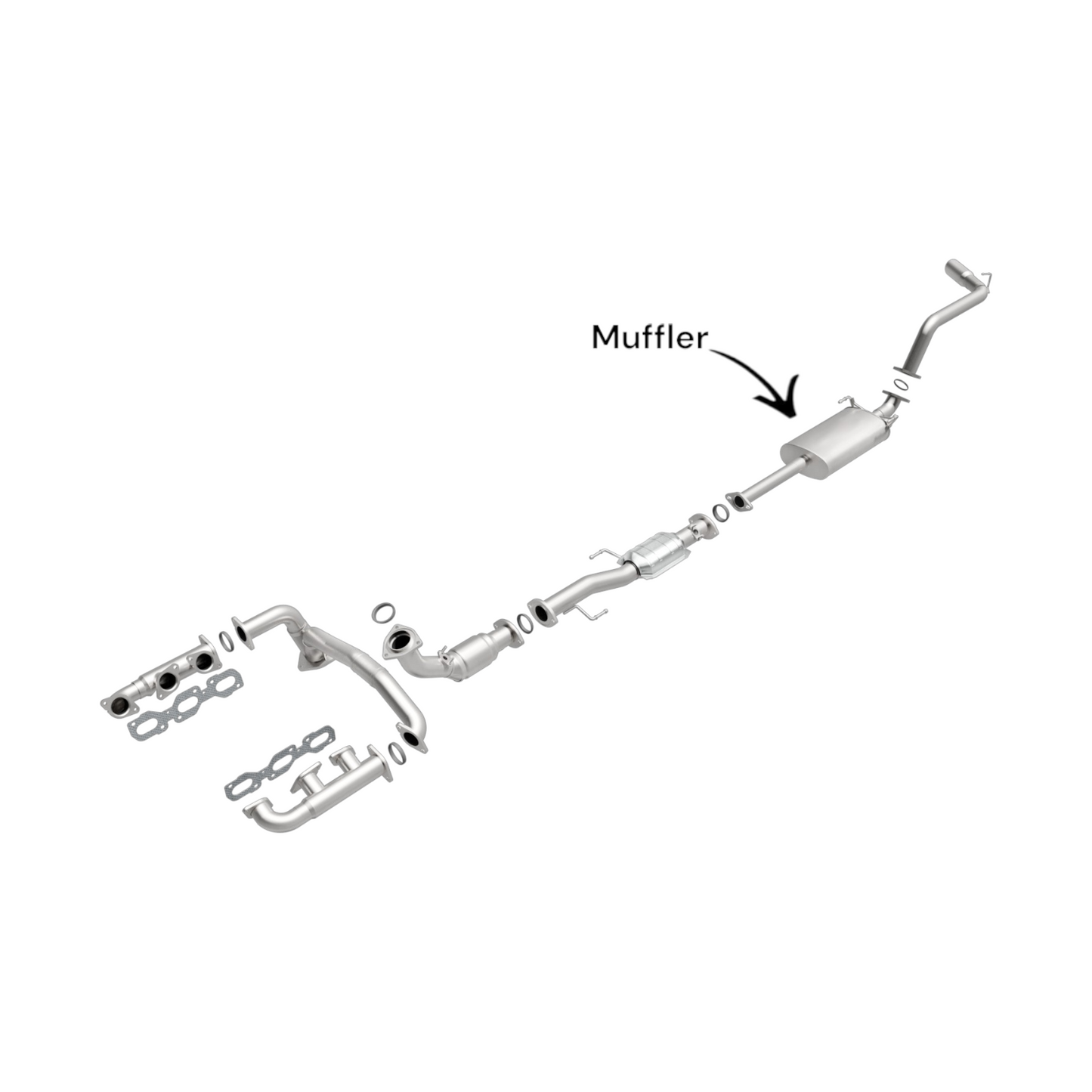 Toyota 4Runner 2.7L (1999-2000) L4 Muffler