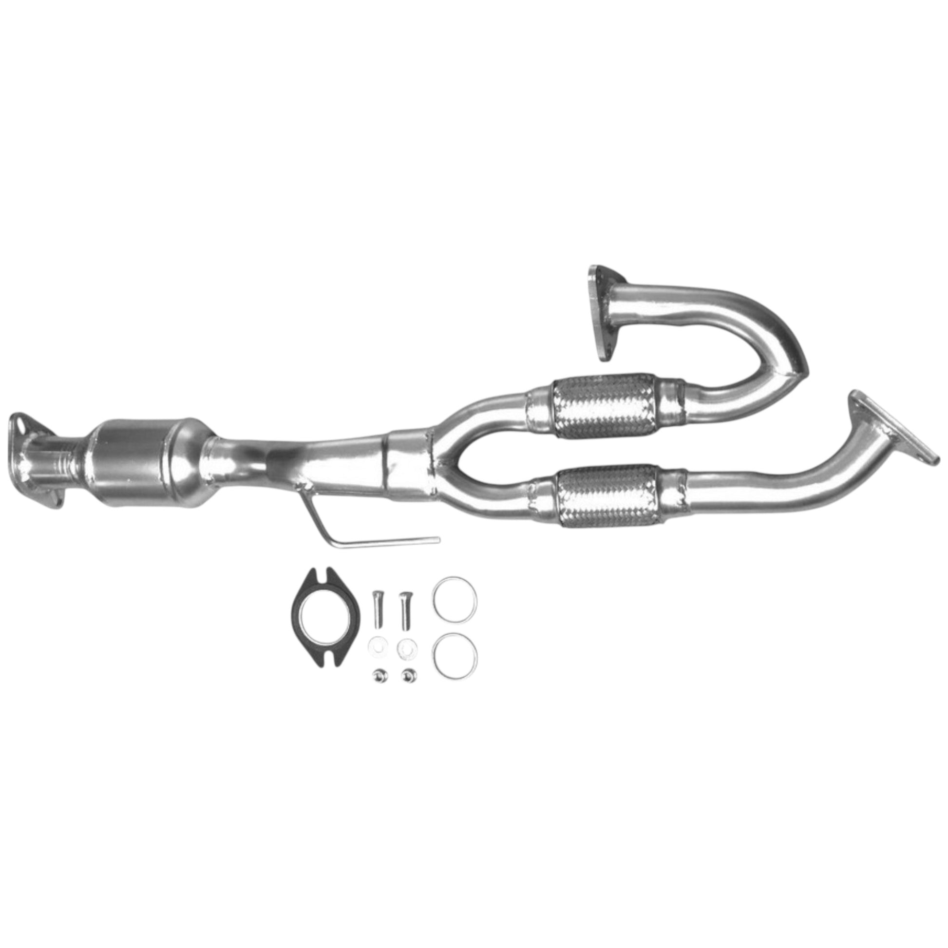 Nissan Maxima 3.5L (2004-2006) (Automatic ) (With O2) Flex Y-Pipe With Catalytic Converter 