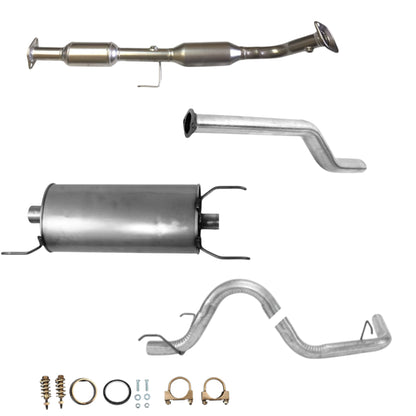 Toyota Tacoma 2.7L (2005-2012) (127.4" Wheelbase) Catalytic Converter, Pipe and Muffler with Tail Pipe