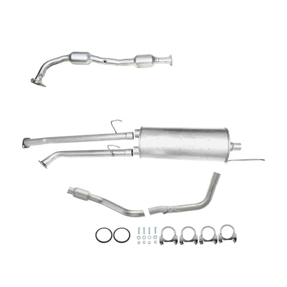 Toyota Tundra 4.6L (2010-2014) (164.6" Wheelbase) Right Side Converter, Muffler with Axel Pipe and Resonator