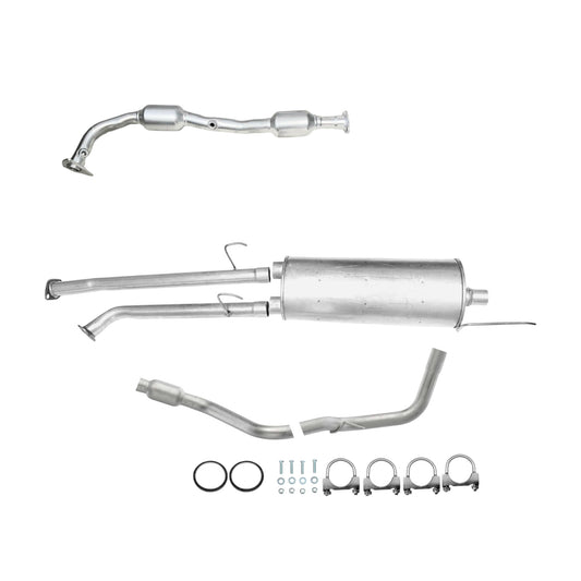 Toyota Tundra 4.6L (2010-2014) (164.6" Wheelbase) Right Side Converter, Muffler with Axel Pipe and Resonator