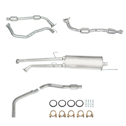 Toyota Tundra 5.7L (2007-2009) (145.7" Wheelbase) Catalytic Converter, Muffler and Resonator