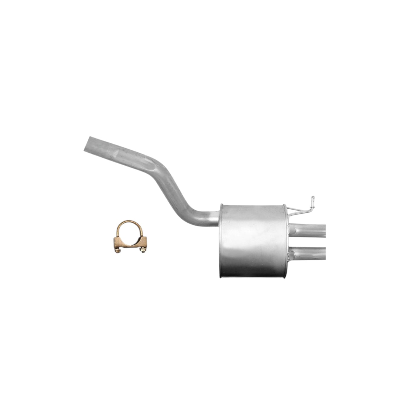 Volkswagen Jetta 2.0L (2011-2014) (Wagon) (DOHC) (Turbo) (DIESEL) Middle Pipe and Muffler
