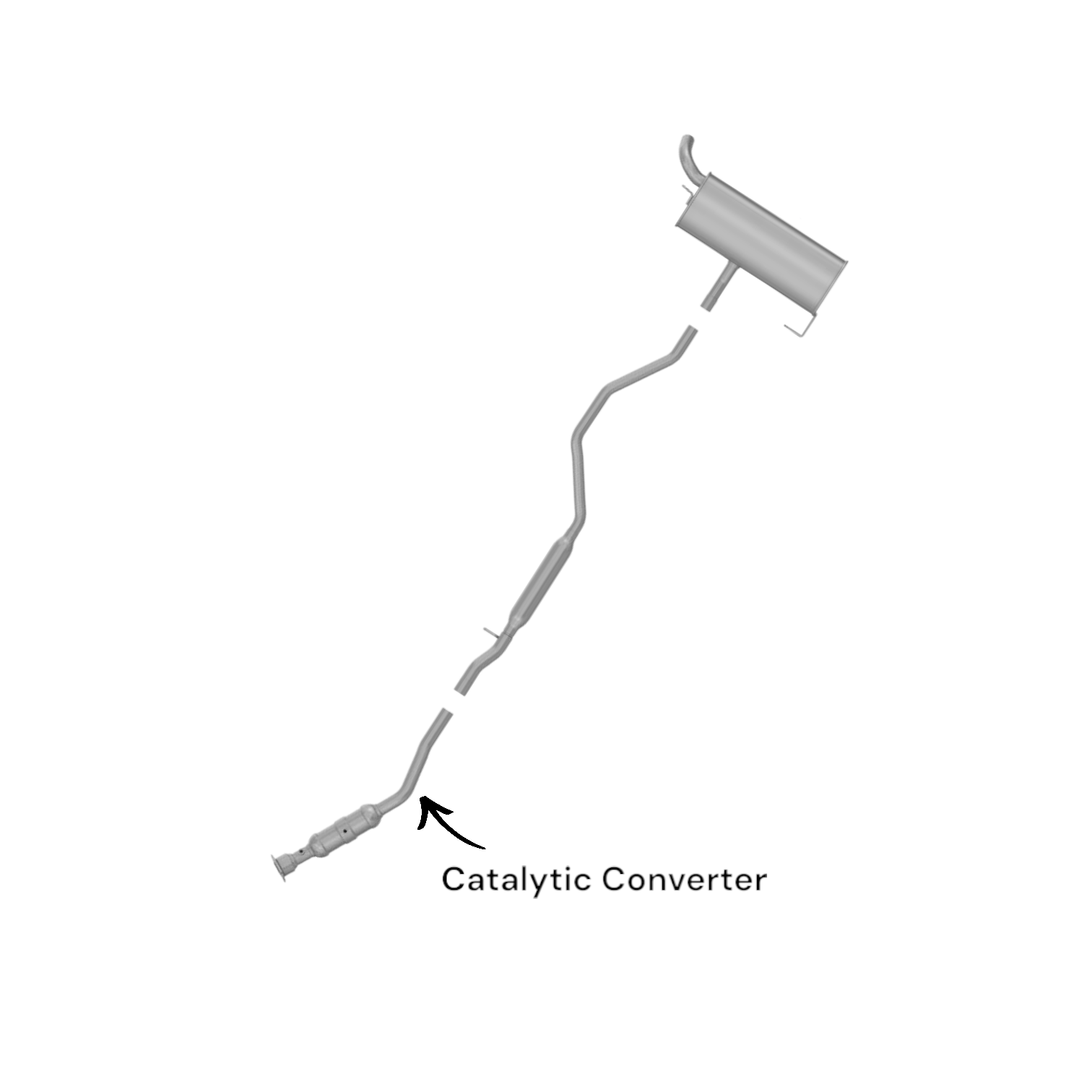 Dodge Caliber 2.0L (2007-2012) Catalytic Converter