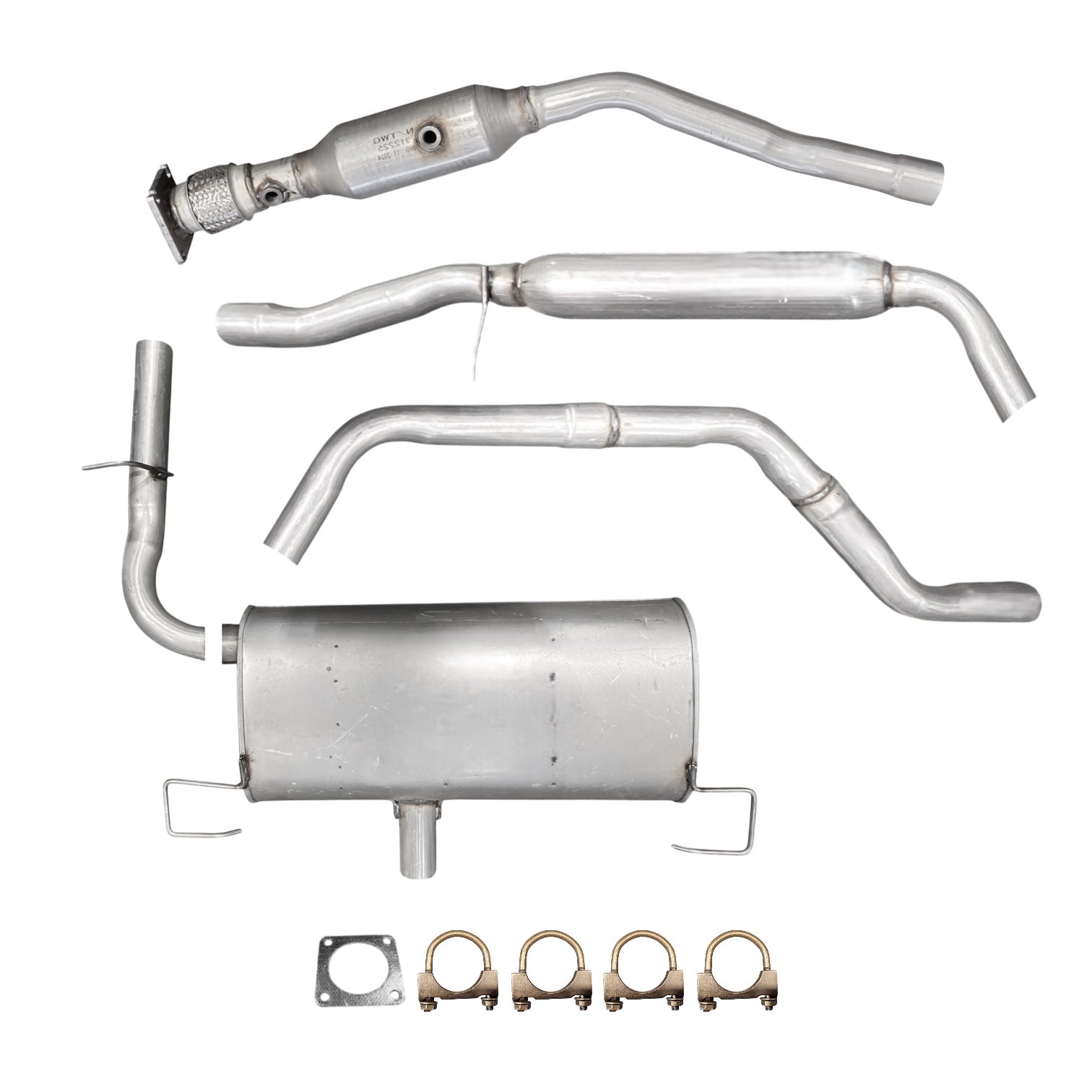 Chrysler Sebring 2.4L (2007-2010) Catalytic Converter, Resonator & Muffler