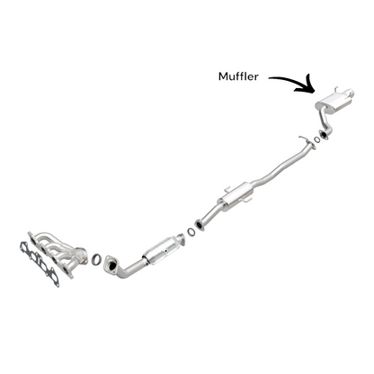 Honda CR-V 2.4L (2007-2009) Rear Muffler