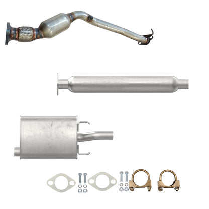 Pontiac Grand Prix 3.8L (2005-2008) (With Single Exhaust) Catalytic Converter, Resonator & Muffler