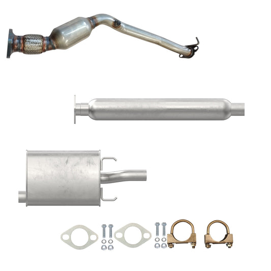 Pontiac Grand Prix 3.8L (2005-2008) (With Single Exhaust) Catalytic Converter, Resonator & Muffler