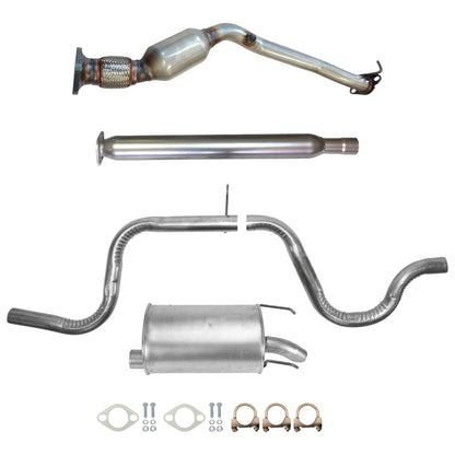 Buick Allure 3.8L (2005-2009) Catalytic Converter With Flex, Resonator, Pipe And Muffler