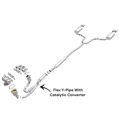 Tuyau en Y flexible avec convertisseur catalytique pour Nissan Maxima 3.5L (2004-2008)