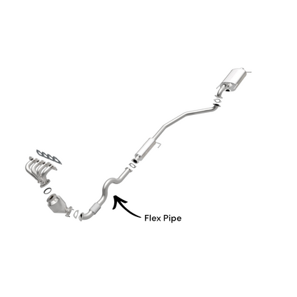 Chevrolet Aveo 1.6L (2004-2008) Sub Models LS/LT (Automatic Transmission) V4 Front Flex Pipe