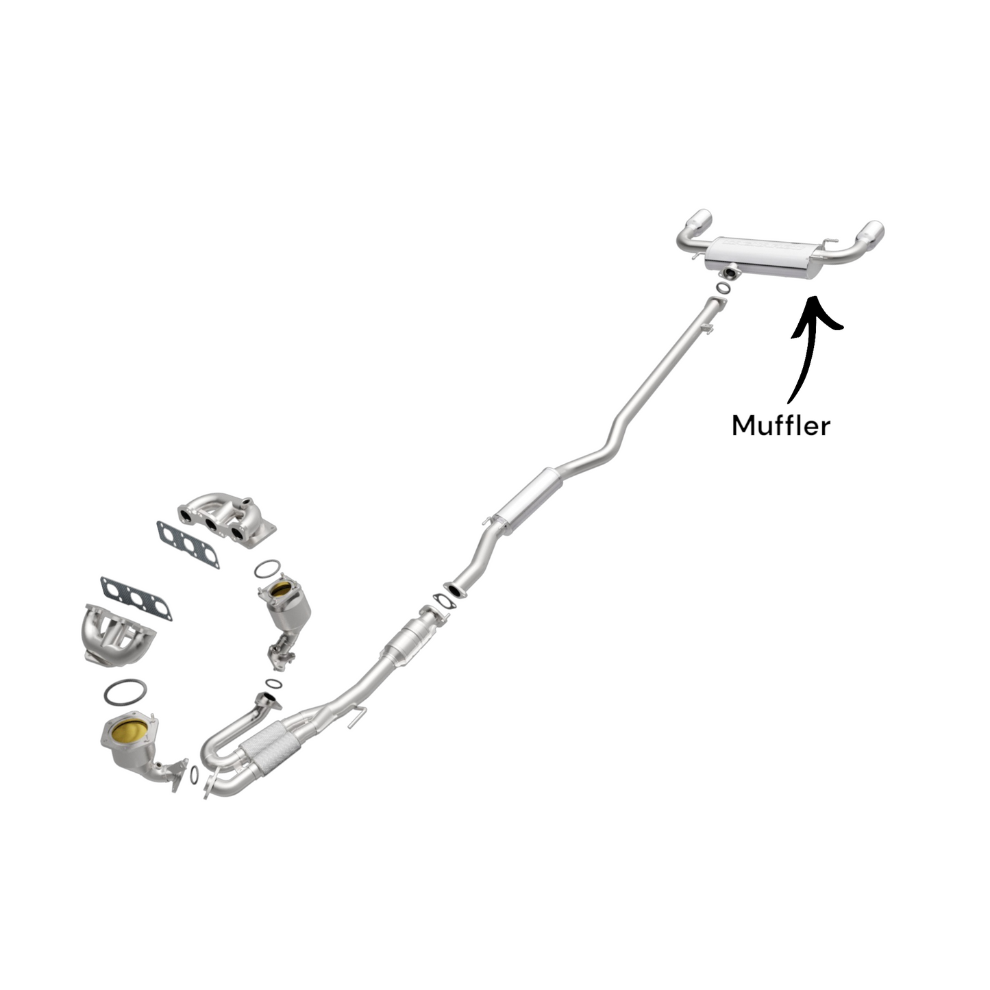 Nissan Murano 3.5L (2009-2014) Muffler