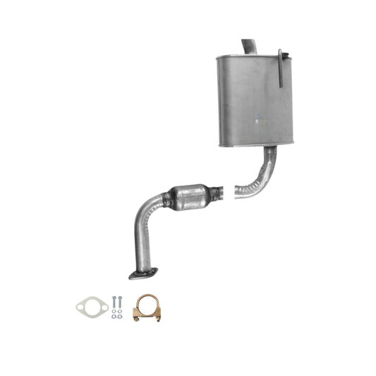 Nissan Maxima 3.5L (2009-2019) Left Side Muffler With Converter