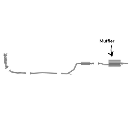 Honda Civic 1.5L (2012-2015) (FULL HYBRID) Muffler