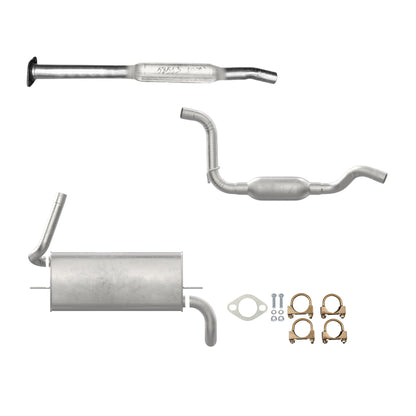 Ford Focus 2.0L (2012-2018) (Sedan) (Except PZEV) Both Resonator And Muffler