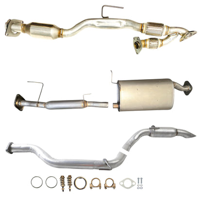 INFINITI QX60 3.5L (2014-2017) Catalytic Converter with Flex Pipe, Resonator, Muffler and Rear Resonator