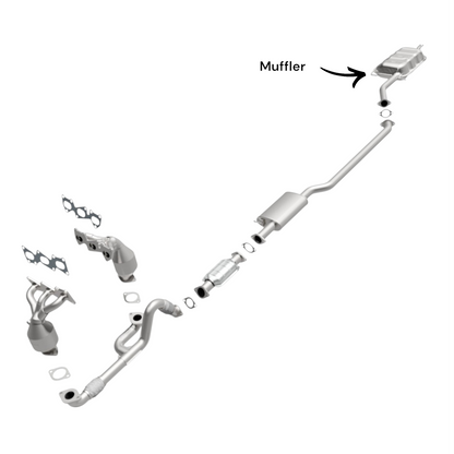 Kia Sorento 3.5L (2011-2013) Muffler