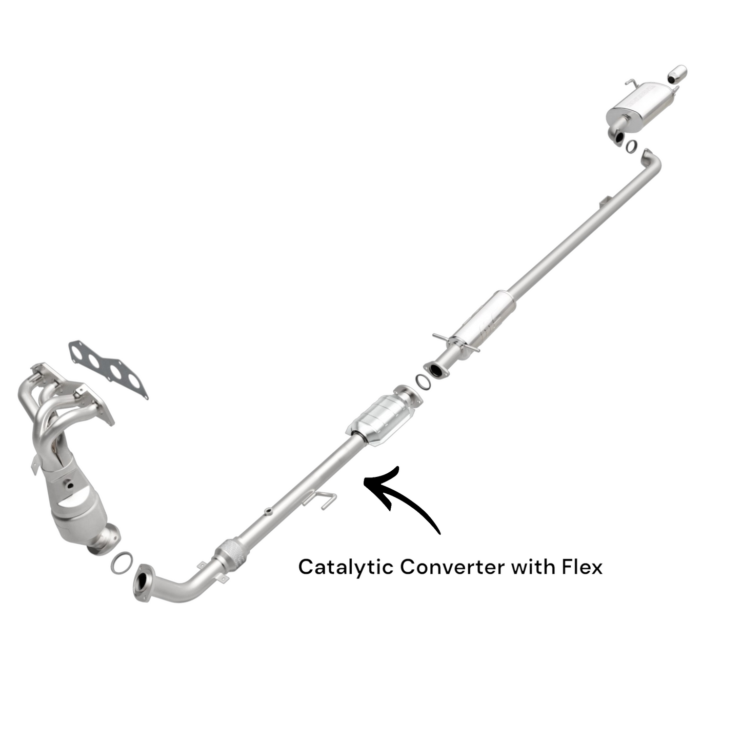 Convertisseur catalytique flexible pour Toyota Solara 2.4L (2004-2006)