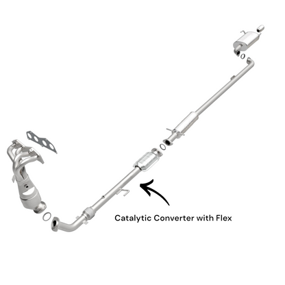 Convertisseur catalytique flexible pour Toyota Solara 2.4L (2004-2006)