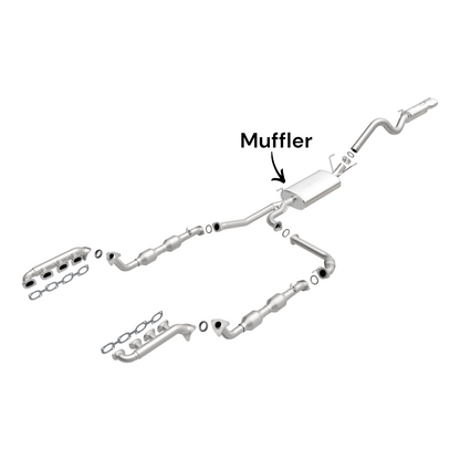Lexus LX470 4.7L 1998-2007 Muffler