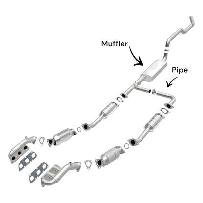 Nissan Xterra 4.0L (2005-2015) Muffler With Pipe