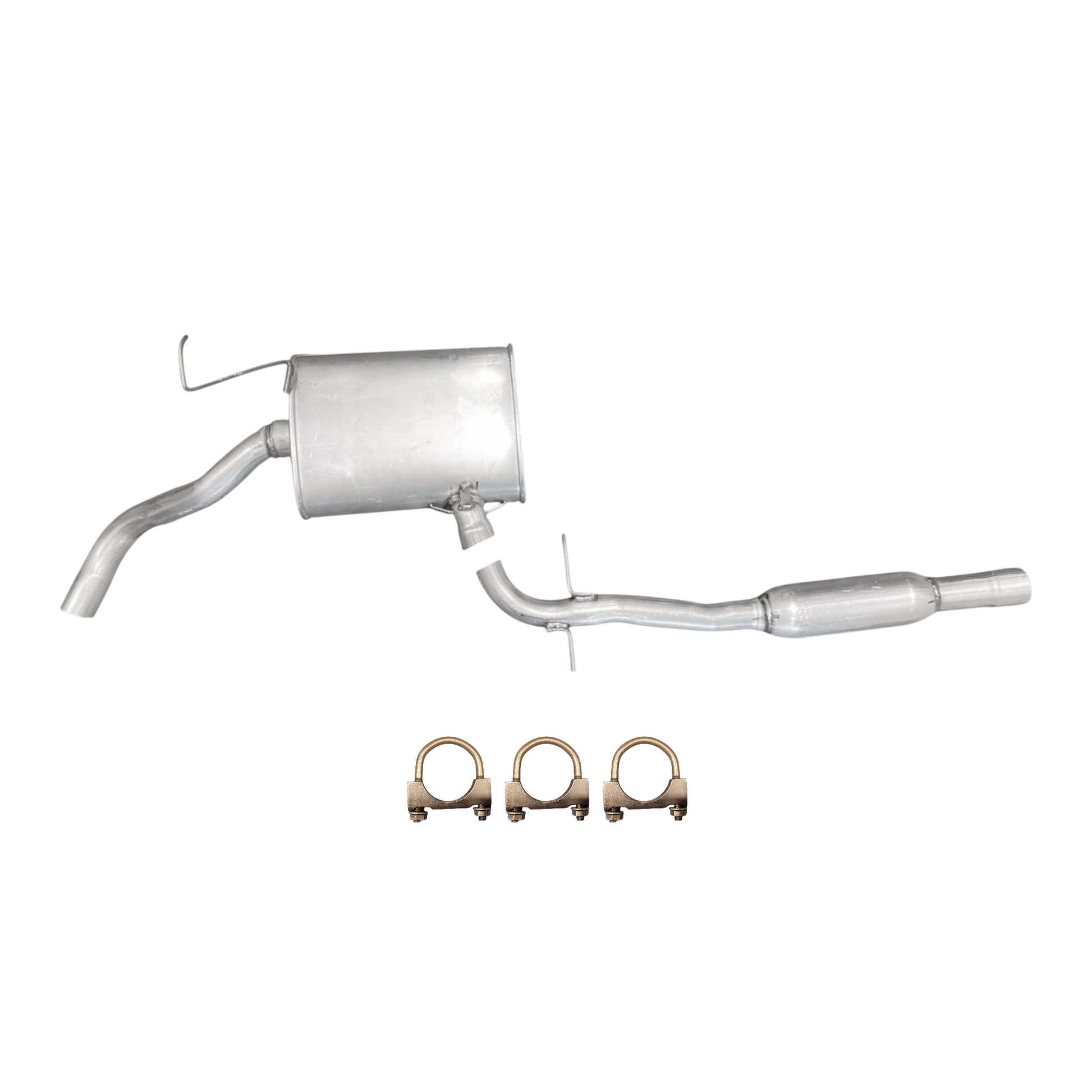 Volkswagen Jetta 2.5L (2005-2014) (Federal Emissions System) Middle Muffler With Resonator
