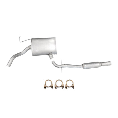 Volkswagen Jetta 2.5L (2005-2014) (Federal Emissions System) Middle Muffler With Resonator