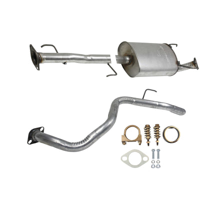 Pot d'échappement avec tuyau de sortie pour Toyota FJ Cruiser 4.0L (2007-2014).