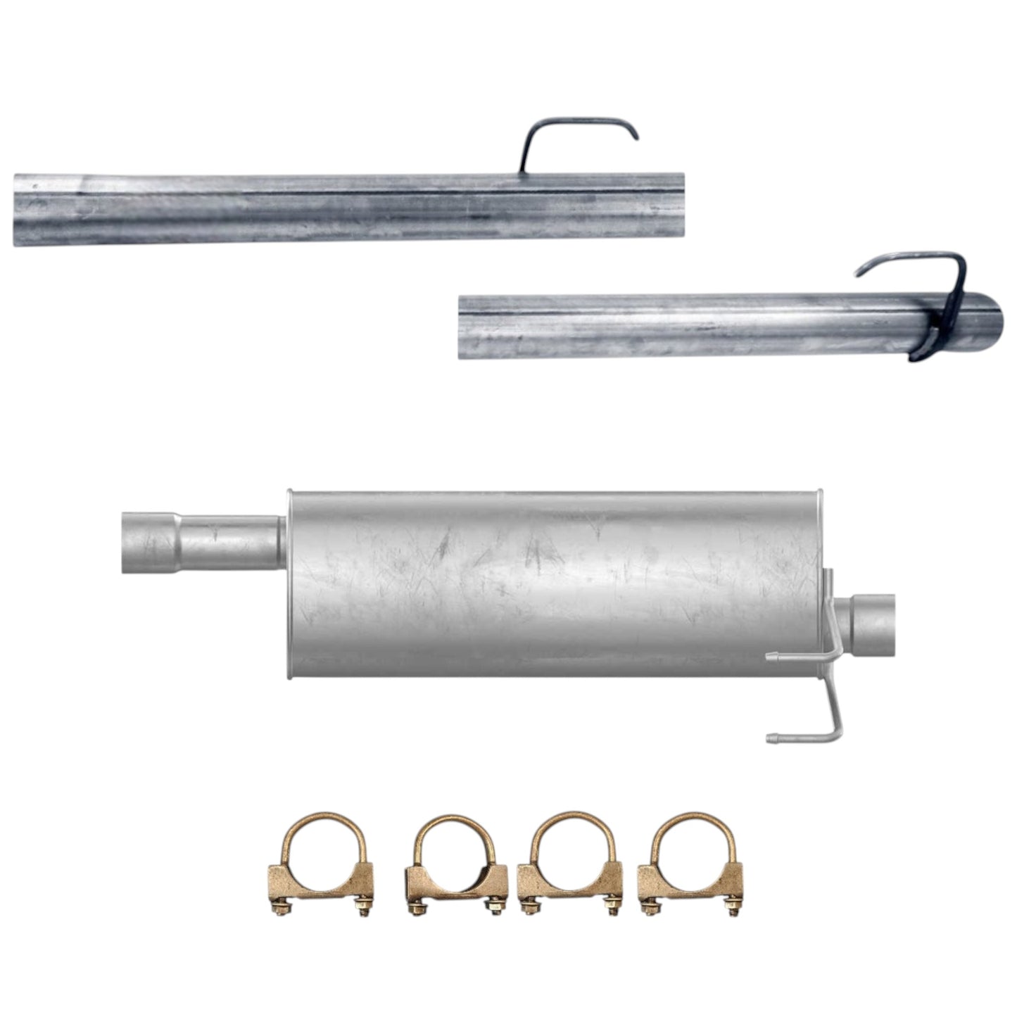 Dodge Ram 1500 3.7L (2009-2010) (140.0in Wheelbase) Pipe with Muffler
