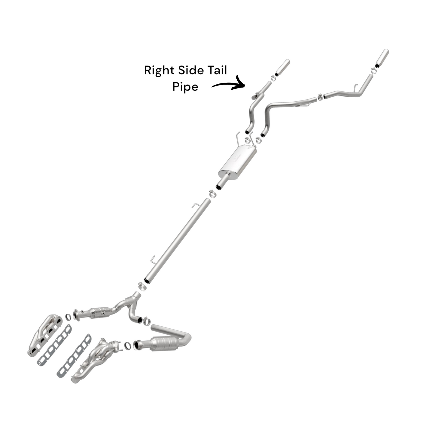 Pot d'échappement droit pour Ram 1500 5.7L (2011-2018)