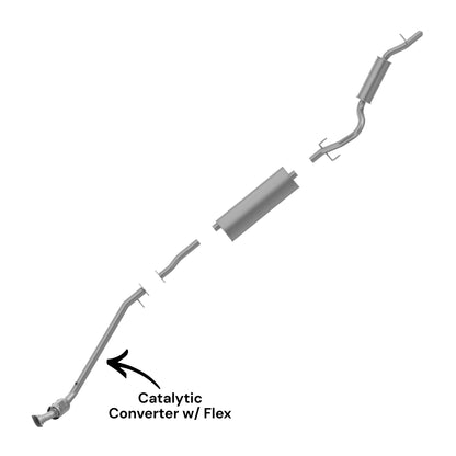 Saturn Relay 3.9L (2007) Catalytic Converter With Flex