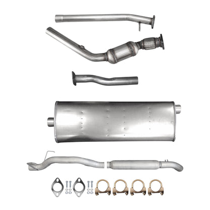Chevrolet Uplander 3.9L (2007, 2008) (Without Sport Package) (121.1" Wheelbase) Catalytic Converter With Flex, Axel Pipe, Muffler, Resonator