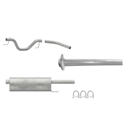 Ford F-150 4.6L (2009-2010) (145"Wheelbase) Pipes, Muffler And Tail Pipe