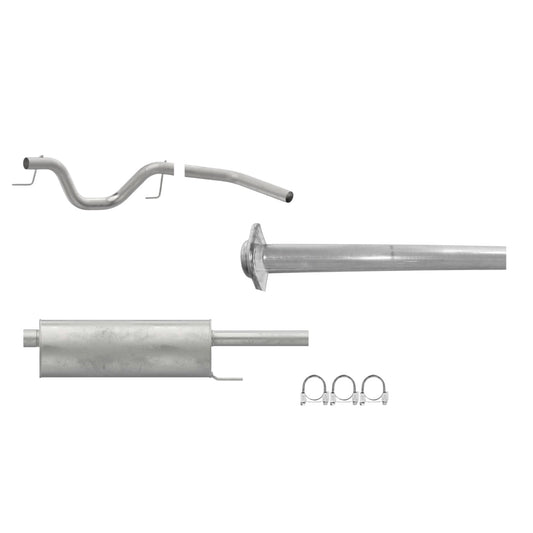 Ford F-150 4.6L (2009-2010) (145"Wheelbase) Pipes, Muffler And Tail Pipe