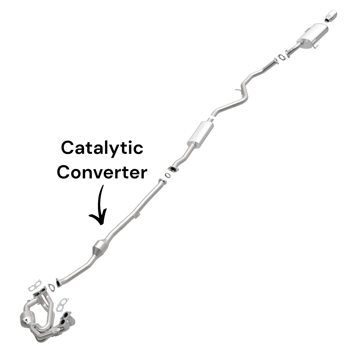 Subaru Outback 2.5L (2013-2014) (Non-Turbo) Catalytic Converter