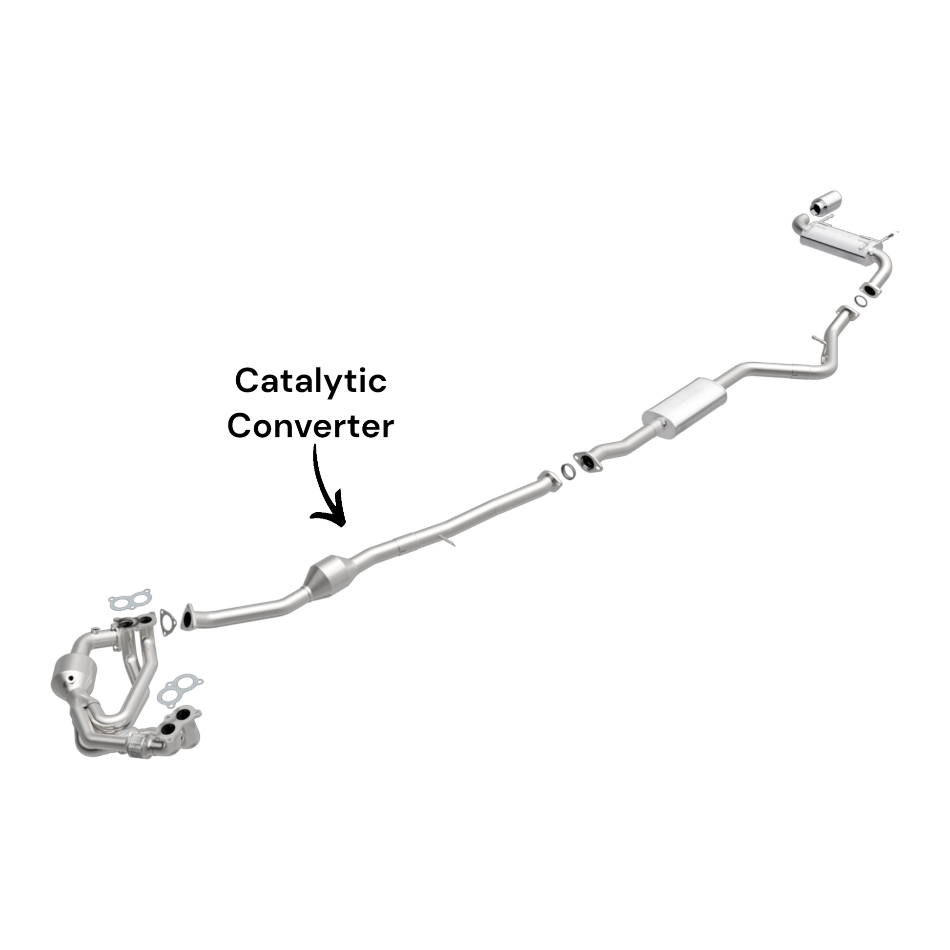 Subaru Crosstrek 2.0L (2016, 2017) (Non-Hybrid) Catalytic Converter