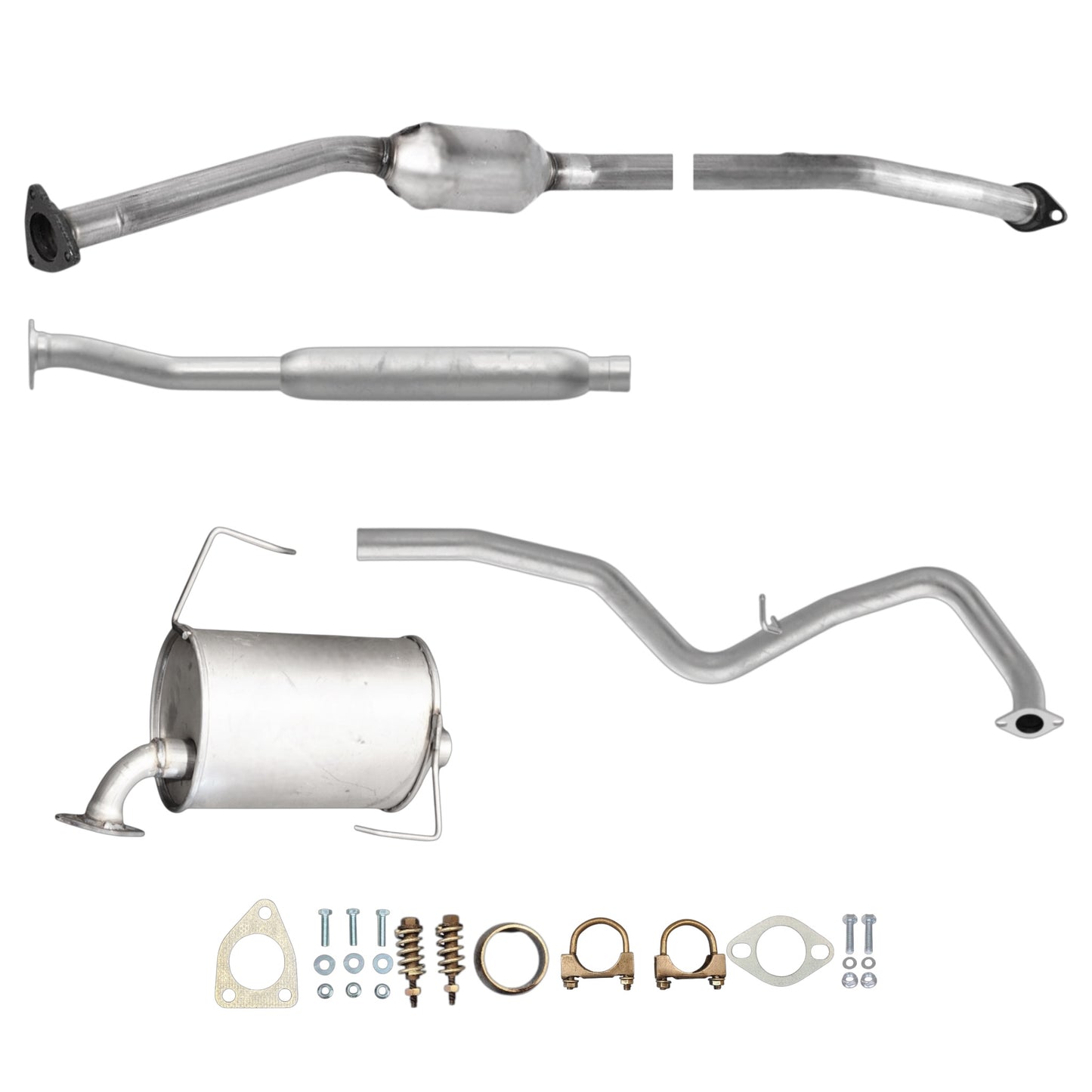 Subaru Forester 2.5L (Non-Turbo) (2014-2018) Catalytic Converter, Resonator, Middle Pipe and Muffler