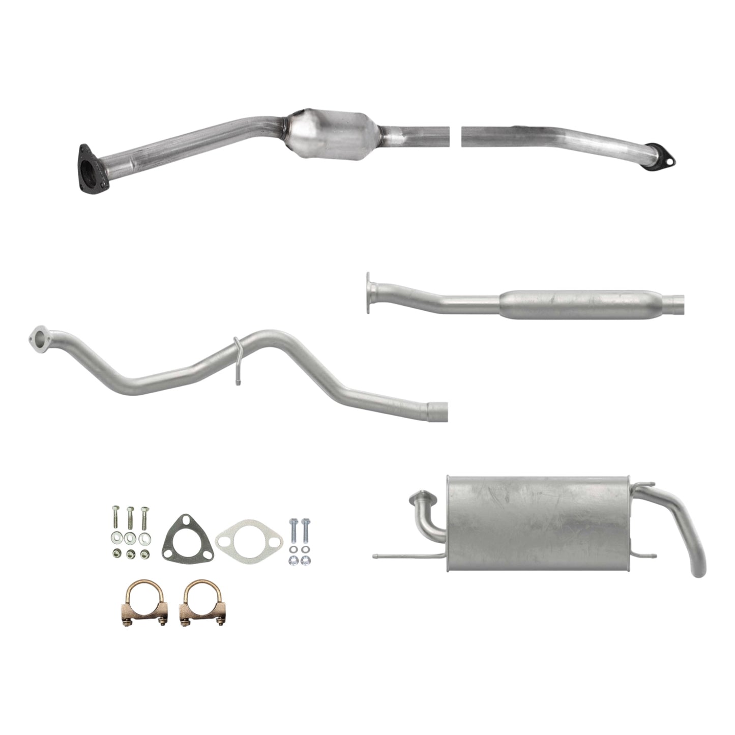Subaru Impreza 2.0L (2012-2016) (Hatchback) Catalytic Converter, Pipe and Muffler