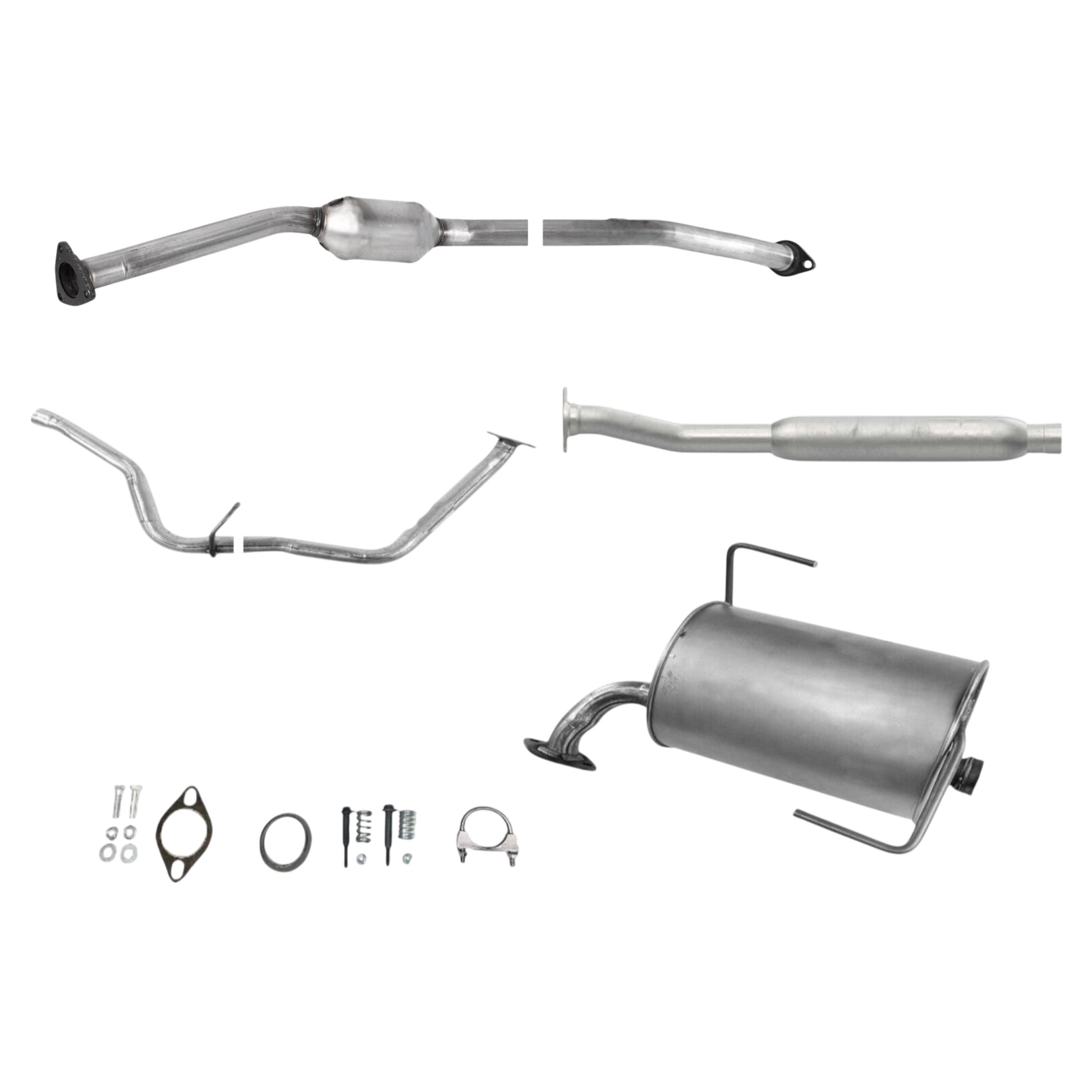 Subaru Impreza 2.0L (2012-2016) (Sedan) Converter, Resonator, Pipe and Muffler