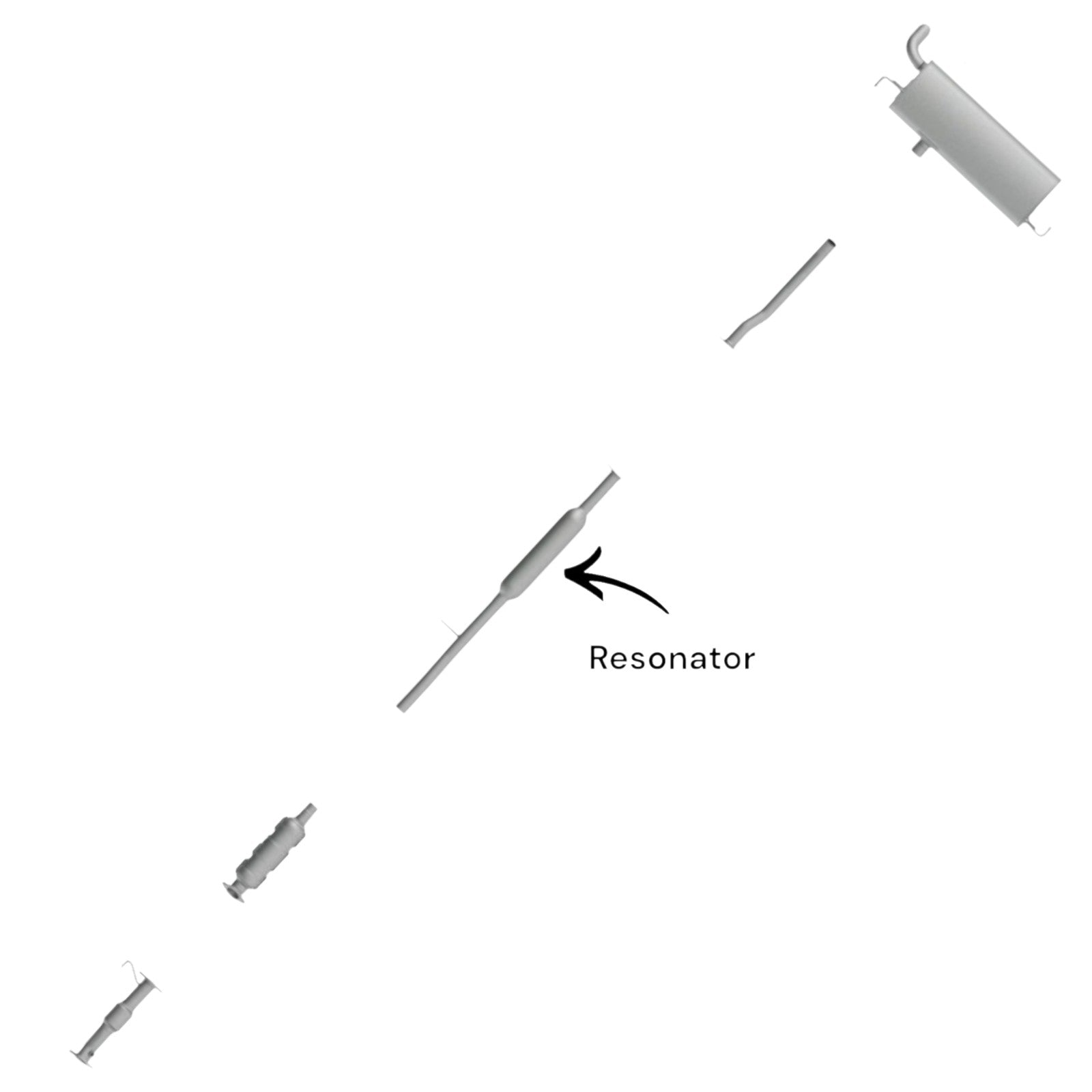 Hyundai Tucson 2.4L (2014-2015) (ULEV) Resonator