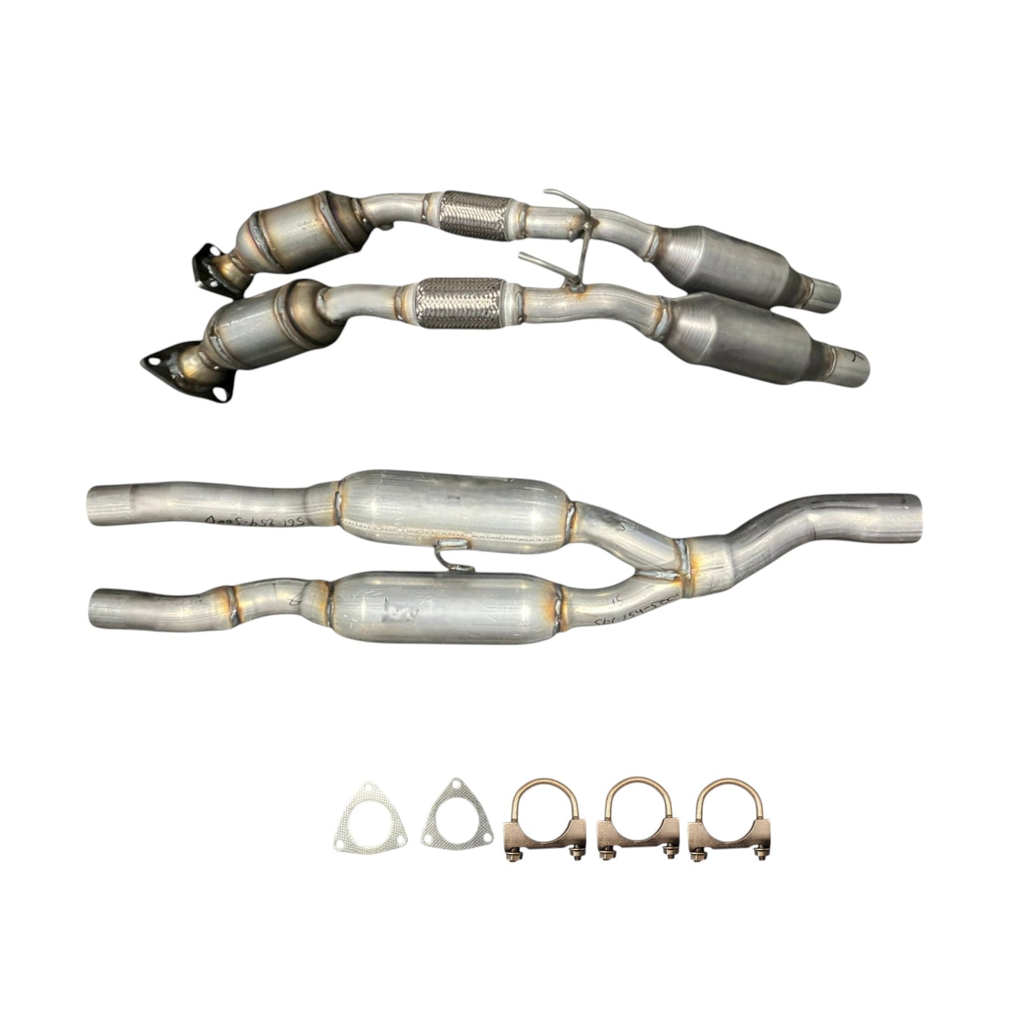 Volkswagen Passat 3.6L (2012-2018) Dual Catalytic Converters with Dual Resonators