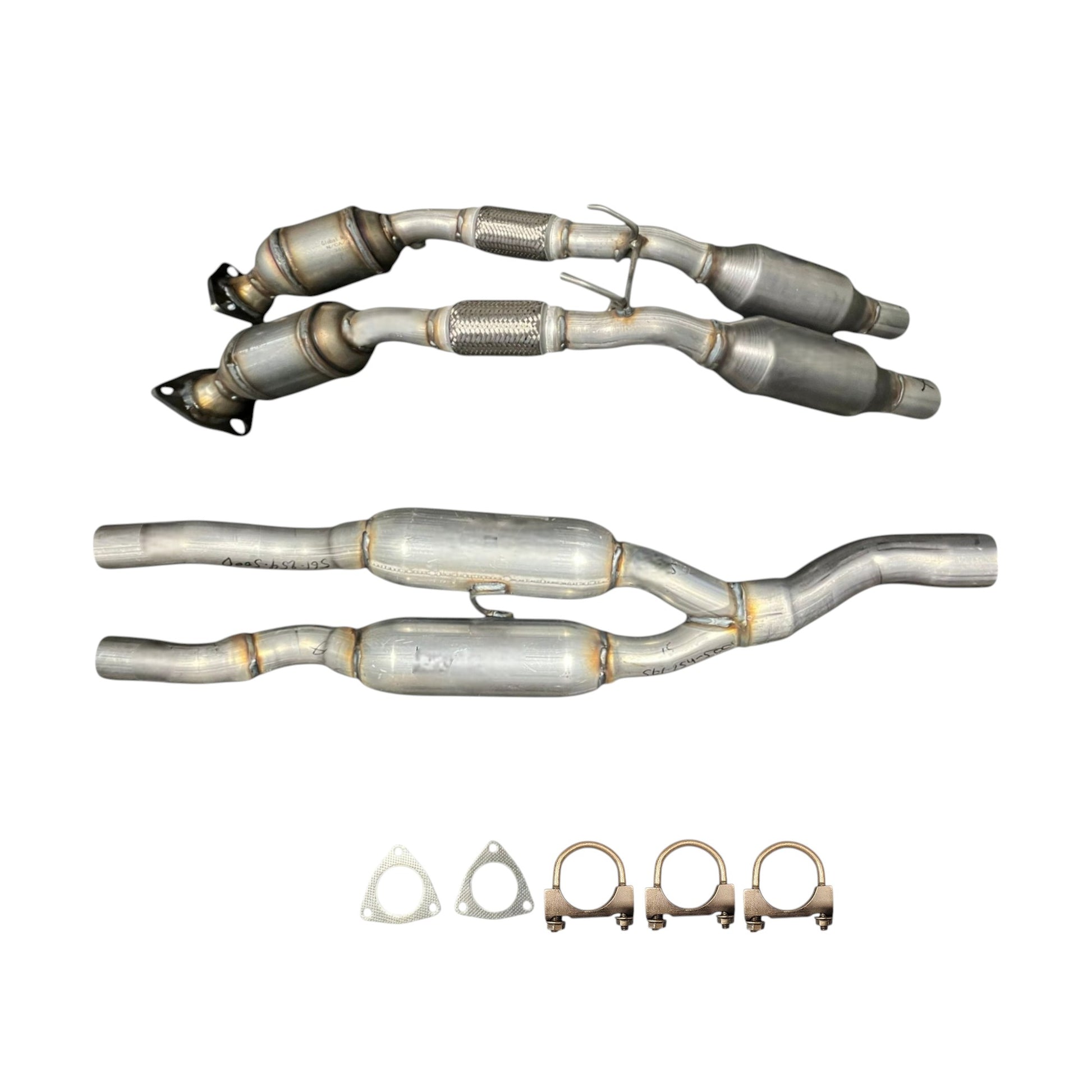 Volkswagen Passat 3.6L (2012-2018) Dual Catalytic Converters with Dual Resonators