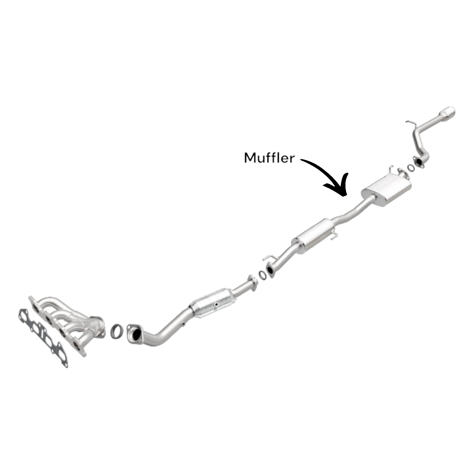 Honda Element 2.4L (2003-2011) Muffler