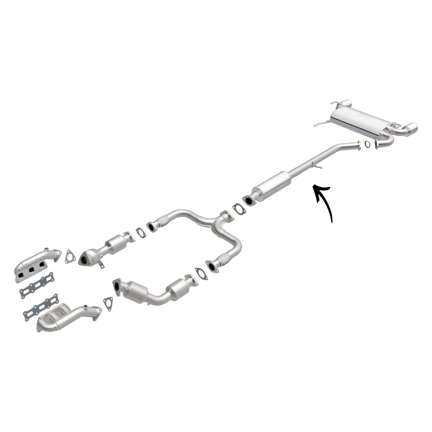 Résonateur Infiniti FX35 3.5L 2003-2008