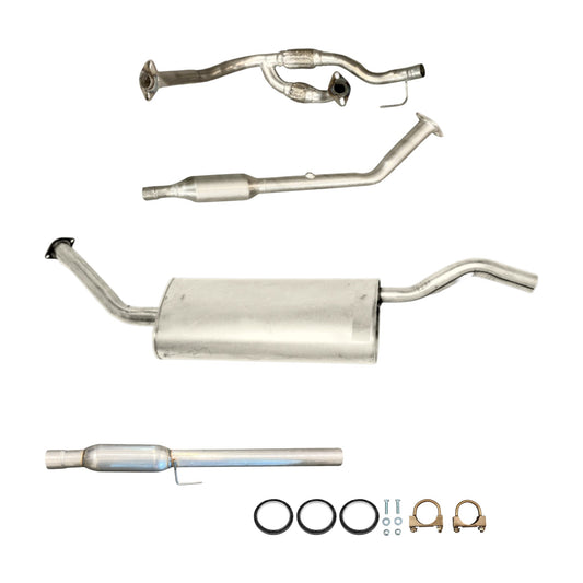 Toyota Sienna 3.0L (1998-2000) (Federal Emissions System) Catalytic Converter, Muffler and Resonator