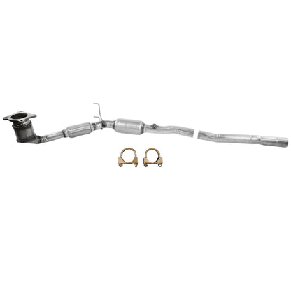 Audi Q3 2.0L (2015-2018) Catalytic Converter with Flex Pipe and Resonator