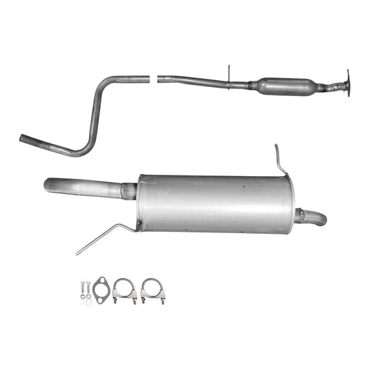 Résonateur et silencieux pour Ford Fiesta 1.6L (2011-2019) (Hatchback)