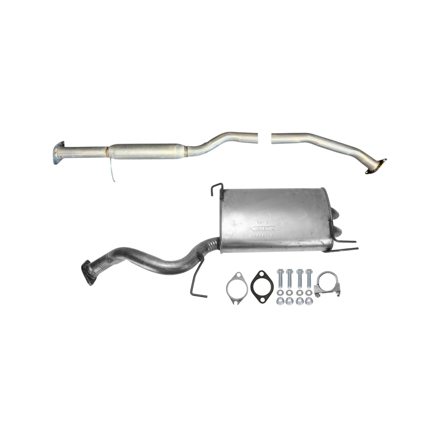 Kia Sorento 3.5L (2011-2013) Resonator and Muffler