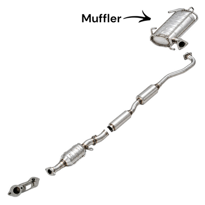 Mitsubishi Outlander 3.0L (2015) (AWD) Muffler