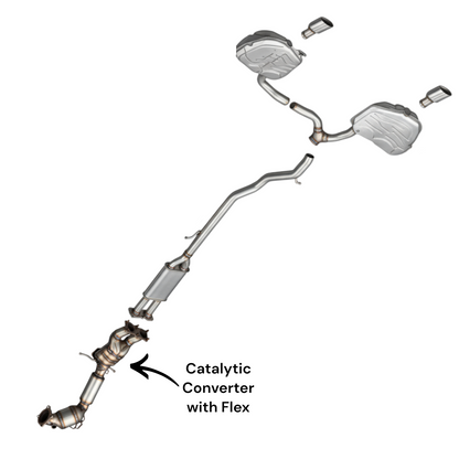 Volvo S80 3.0L (2009-2015) (Turbo) (AWD) Converter with Flex